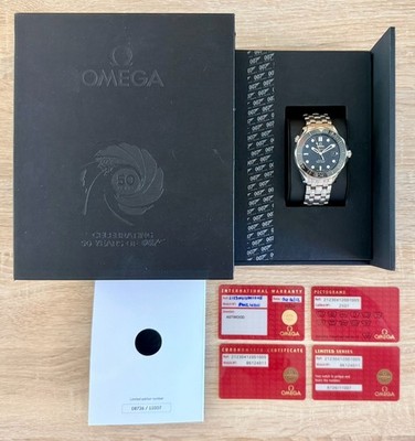 Omega James Bond Uhr 50th Anniversary Ref. 212.30.41.20.01.005