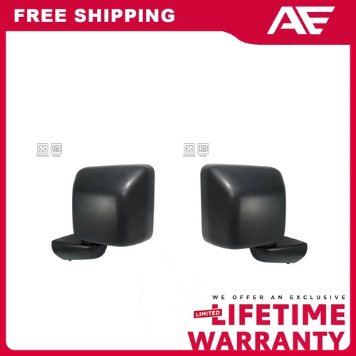 Door Mirrors Set For 2018-2024 Jeep Wrangler Gladiator