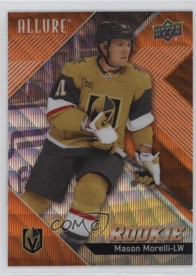 2024-25 Upper Deck Allure Rookies Orange Slice Mason Morelli #120 Rookie RC 0x7e