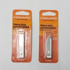 Fiskars Heavy-duty 22 Curved Blades 5-pack 2 5 Packs 164170