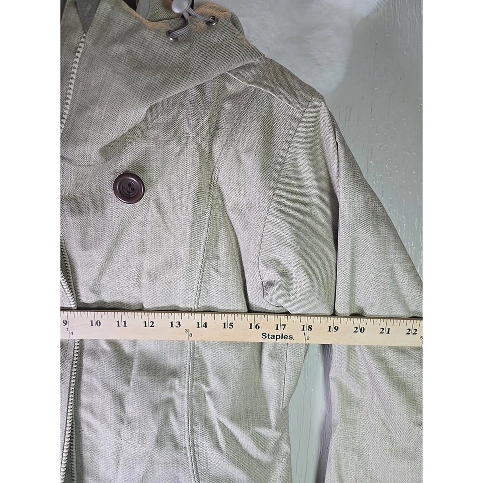 Chaqueta de Snowboard Holden Mujer Mediana Esquí Invierno Carcasa Rígida Beige Tostado Atlética Foto 3 de 4