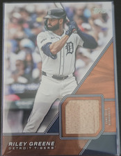 2024 Topps Series 1 Riley Greene Major League Material Relic #MLM-RG Tigers