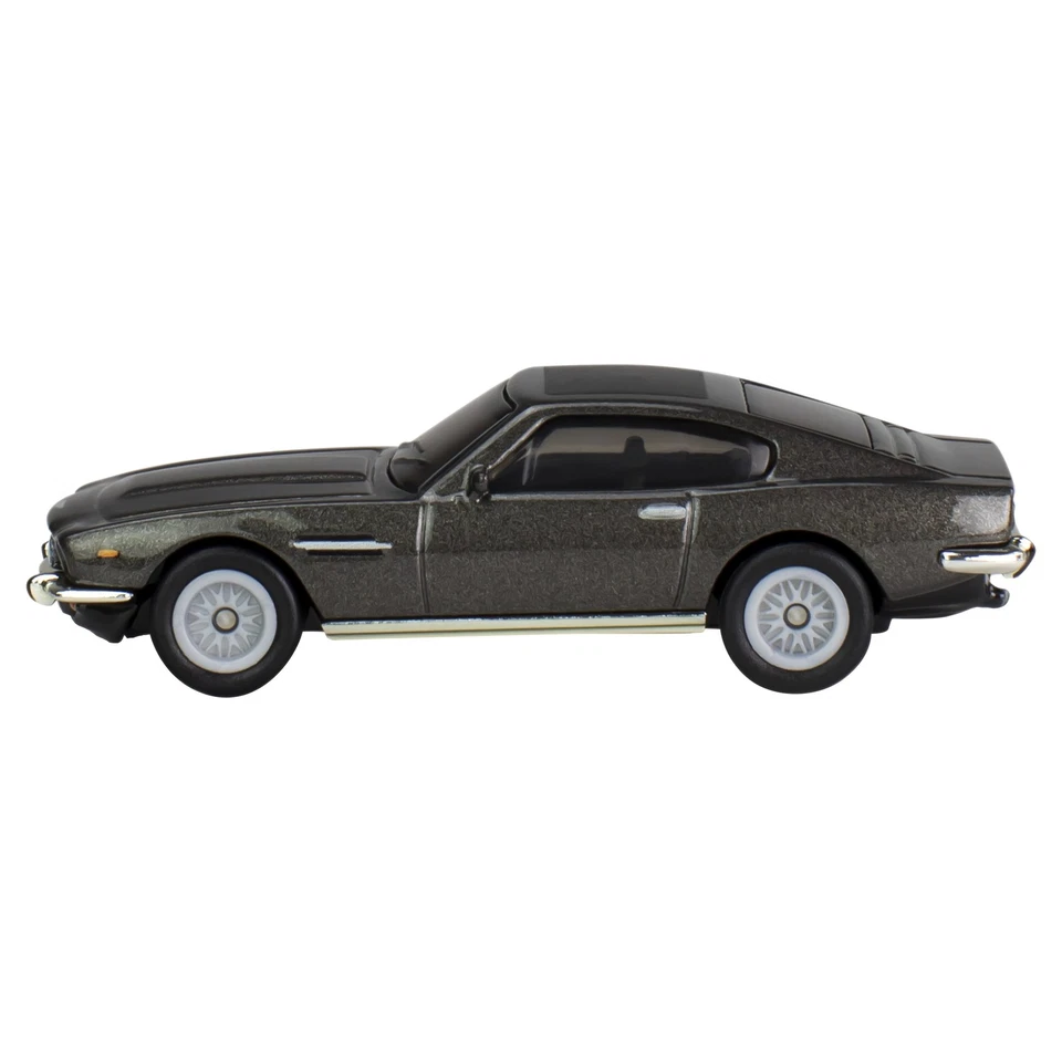 007 JAMES BOND Modello auto ASTON MARTIN V8 1:64 6cm Hot Wheels HVJ36 - Immagine 3 di 4