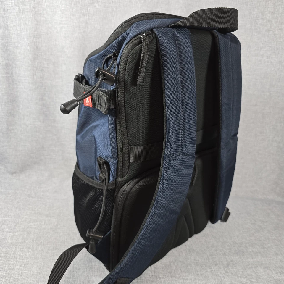 Manfrotto Medium Camera Backpack Gear Bag Photo Drone Tripod Travel Padded Blue - Image 2 of 4