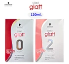 Glatt 120ml Hair Straightening Cream 0 & 2 Schwarzkopf Professional Straight