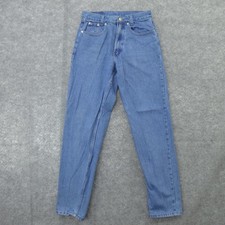 Vintage Jordache Jeans Womens 7/8 High Rise Tapered Mom Fit Made USA 90s Denim