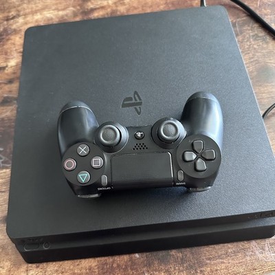 Sony PlayStation 4 Slim PS4 500GB Console Power Cord & HDMI cable & 1 controller