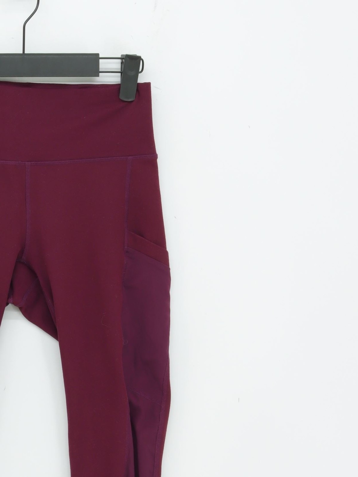 ALTRA Leggings donna Fabletics S viola 100% altri ritagliati