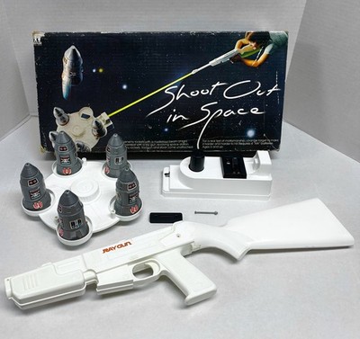 Vintage 1978 Tomy Shoot Out In Space Light Target  Game, WORKING  *Please Read*