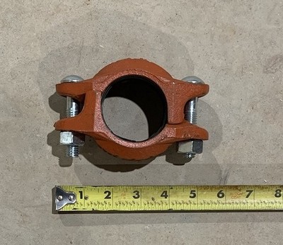 2'' Victaulic Style Zero-Flex Orange Rigid Coupling 2-60,3
