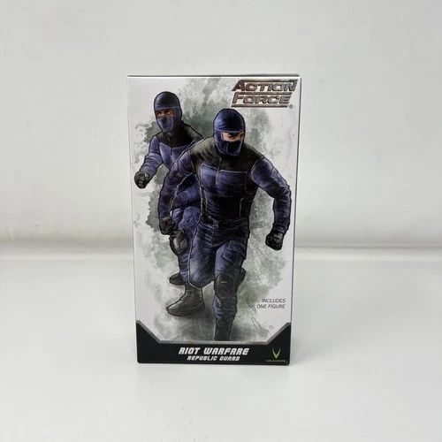 Valaverse Action Force Riot Warfare Republic Guard Trooper 6" Figure New Sealed