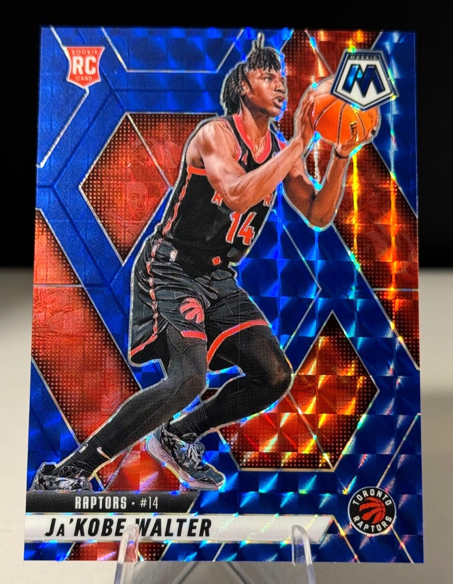 2024-25 Panini Mosaic Ja’Kobe Walter #234 RC Rookie Prizm Blue /199 #AB