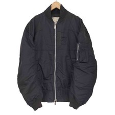 Used Sacai Ma-1 Nylon Twill Blouson Men'S No Markings