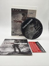 Tomb Raider (Sony PlayStation 3, 2013) PS3 Game CIB Complete Tested Retro