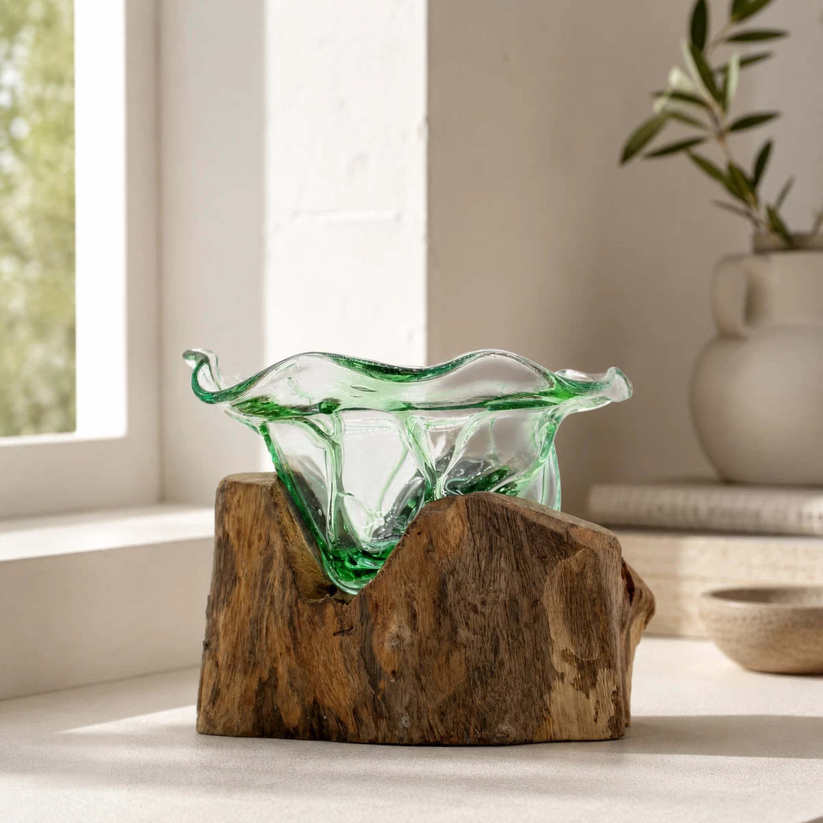 Dekoschale Glas in Deko-Blumentöpfe & -Vasen online kaufen