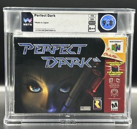 Perfect Dark &bull; WATA 9.8 A++ &bull; Nintendo 64 N64 &bull; Not VGA/CGC