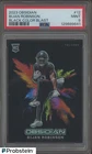 2023 Panini Obsidian Black Color Blast #12 Bijan Robinson RC Rookie SSP PSA 9