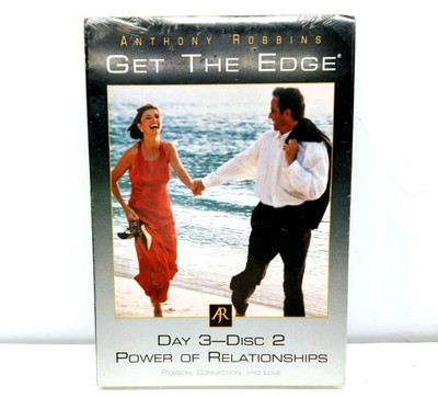 Get The Edge: Power Of Relationships (DVD) Anthony Robbins Reasearch...