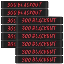 12 Pack Magsaddle .300 Blackout Magazine Marking Bands .300 BLK