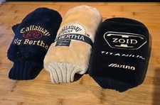 Callaway Golf BIG BERTHA Plate 1 5 Zoid Titanium Woods Head Lot Of 3 Covers