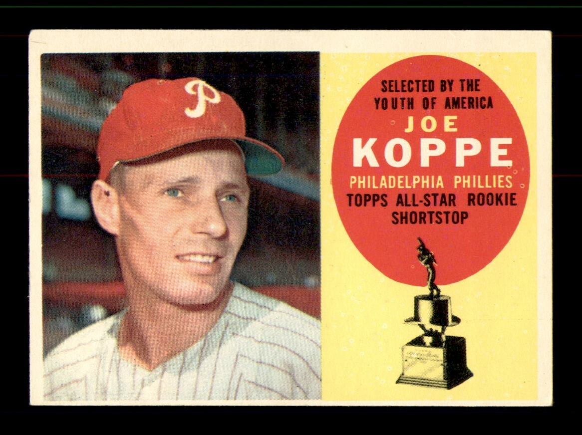1960 Topps Set Break #319 Joe Koppe EX *OBGcards*