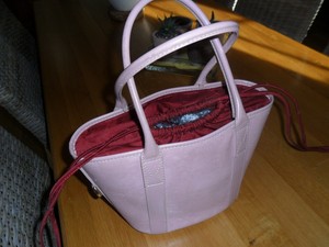 sac rose pastel