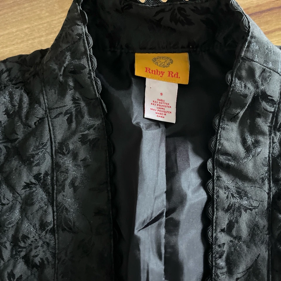 Ruby Rd wmns kimono style jacket size s - Image 3 of 4