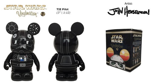Tie Fighter Pilot 3" Vinylmation Star Wars Series #5 A New Hope - Imagen 2 de 2