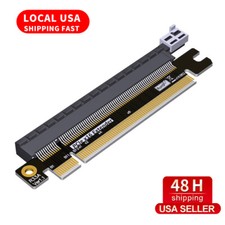 US STOCK PCI Express 4.0 x16 Gen3/4 Graphic Expansion Riser Adapter PCIE Slots