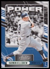 2021 Panini Absolute #PO-10 Harmon Killebrew Power Green