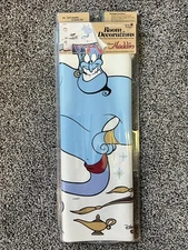Vintage Priss Prints 90's Disney Aladdin Jumbo Stick Ups Wall Sticker Set