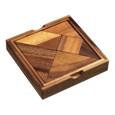 Tangram - 7 Pièces de Puzzle - Jeu de Réflexion Patience