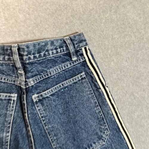 Zonz Jeans Kids Youth 10 Vintage Grunge Y2K Skater Stripe Straight Leg - Picture 17 of 18
