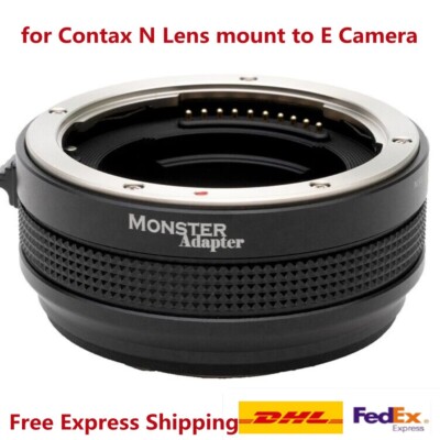 Monster LA-NE1 Auto focus Adapter for Contax N Lens to for Sony E mount A6300 A9