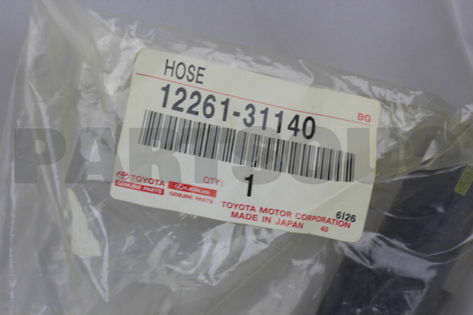 1226131140 Genuine Toyota HOSE, VENTILATION 12261-31140 | eBay