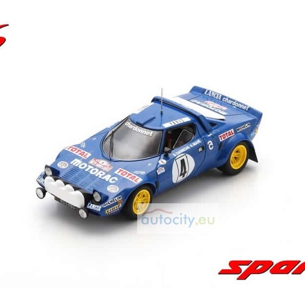 Spark Models LANCIA STRATOS HF N4 WINNER RALLY MONTE CARLO 1979 - B. DARNI S9096