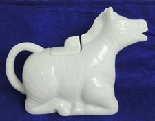 Cordon Bleu BIA White Zebra Pitcher Creamer Kitchen Farmhouse Decor