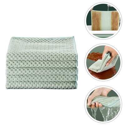  5 Pack Sponges for Dishes Kitchen Rag Convenient Dishcloths Household Towels