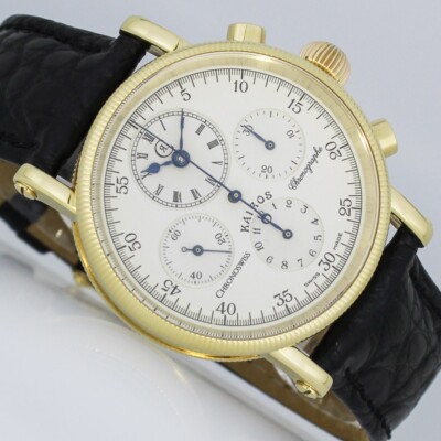 CHRONOSWISS KAIROS VALJOUX CAL.72 CHRONOGRAPH BOX PAPIERE UHR Ref CH7221 LIMITED