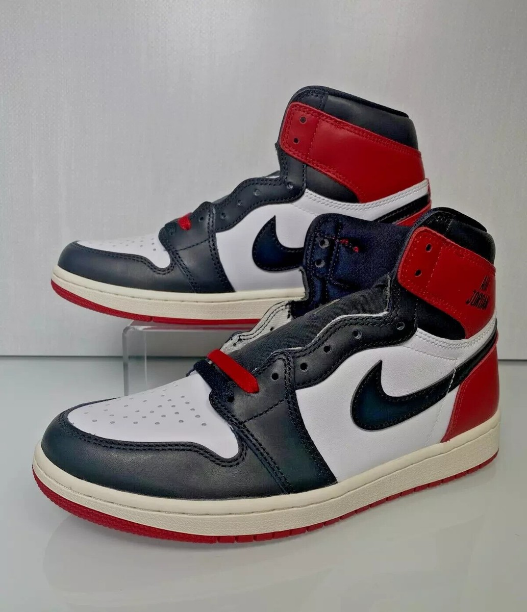 Size 9 - Air Jordan 1 Retro OG High Black Toe Reimagined for