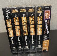 New Vintage Dean Martin's Celebrity Roast Vhs Tapes Lot Of 5 1 Variety Show