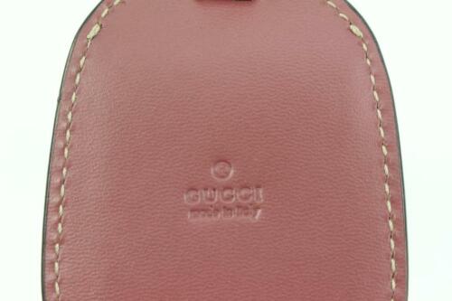 Gucci Mauve Clochette Luggage Tag from Reversible Supreme GG Tote s330g21 - Picture 3 of 12