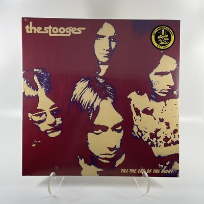 The Stooges - Till The End Of The Night Vinyl Record Gold Color Variant