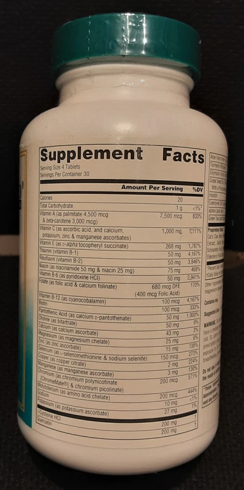 Source Naturals Wellness Multiple Bio Align 120 comprimidos Foto 2 de 4