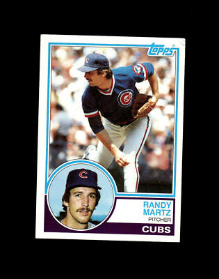 Chicago Cubs Randy Martz #22 Topps Baseball Near Mint or Better top