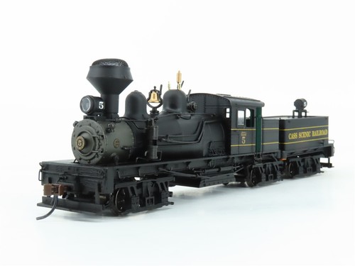 HO Scale Bachmann Spectrum 81906 Cass Scenic 3-Truck Shay Steam #5 - DCC Ready - Picture 8 of 16