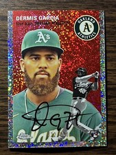 2023 Topps Chrome Platinum Anniversary Dermis Garcia Speckle Refractor #/150 RC
