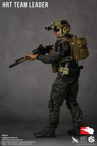 1:6 scale Easy & Simple HRT Team Leader Multicam ARC Belt for 12" Figures - Picture 5 of 14
