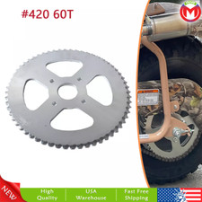 Rear Sprocket 420 60T 4 Hole For Coleman BT200X CT200U CT200U-EX Mini Bikes