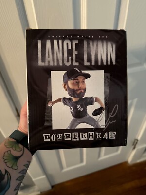 Chicago White Sox Lance Lynn Bobblehead SGA 8/13/2022 (NEW / UNOPENED) In Box